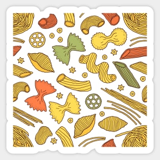 Pasta Pattern Sticker